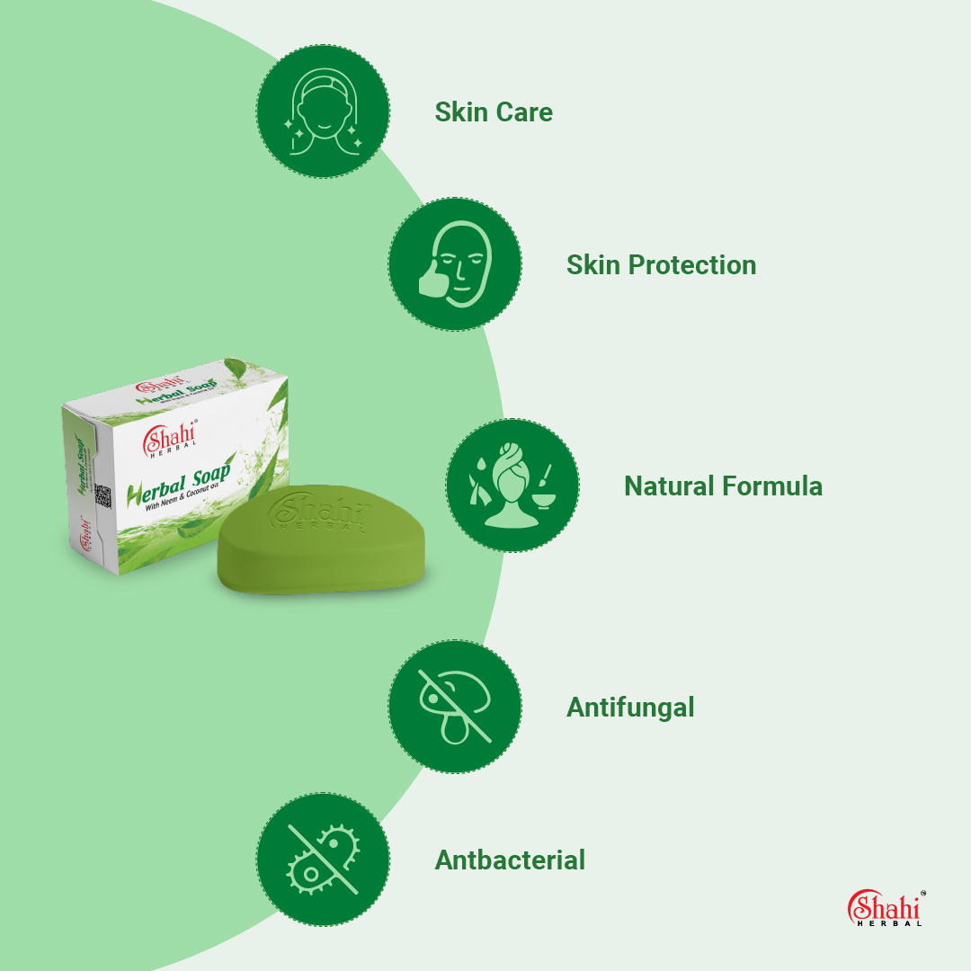Shahi Herbal - Herbal Products - Herbal Soap - key benefits