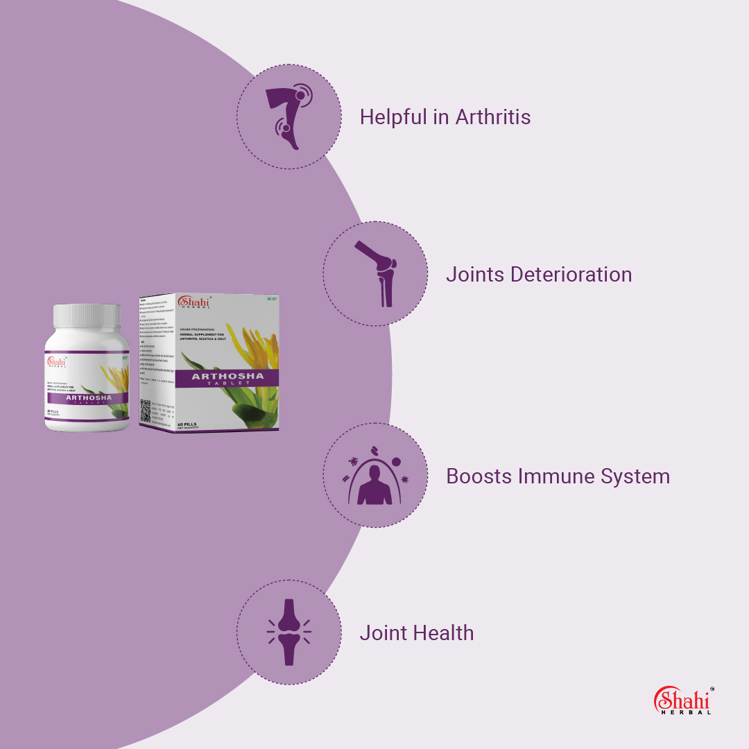 Shahi Herbal - arthosha tablet - key benefits