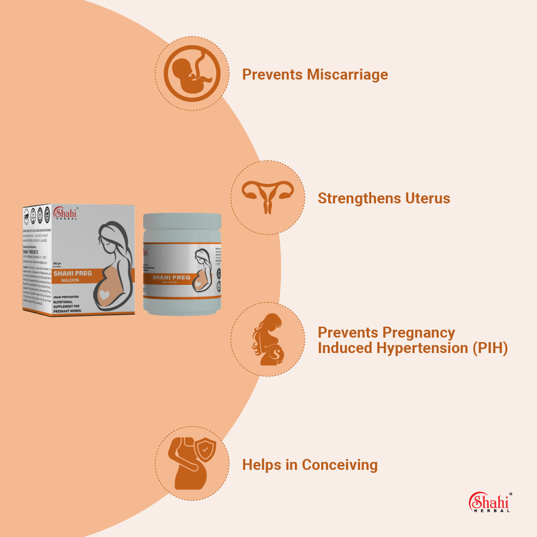 Shahi Herbal - Herbal Products - Shahi Preg Majoon - key benefits
