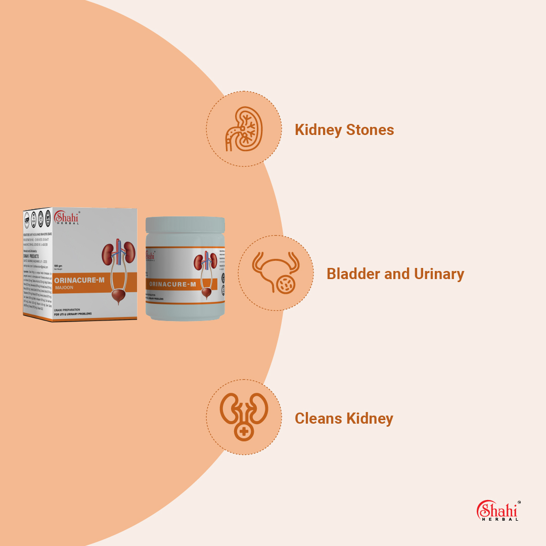 Shahi Herbal - Herbal Products - Orinacure M - key benefits