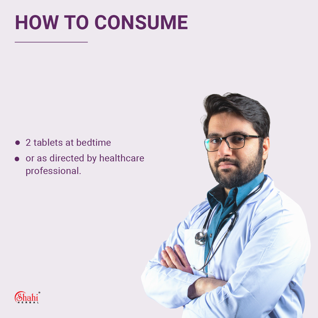 Shahi Herbal - arthosha tablet - how to consume