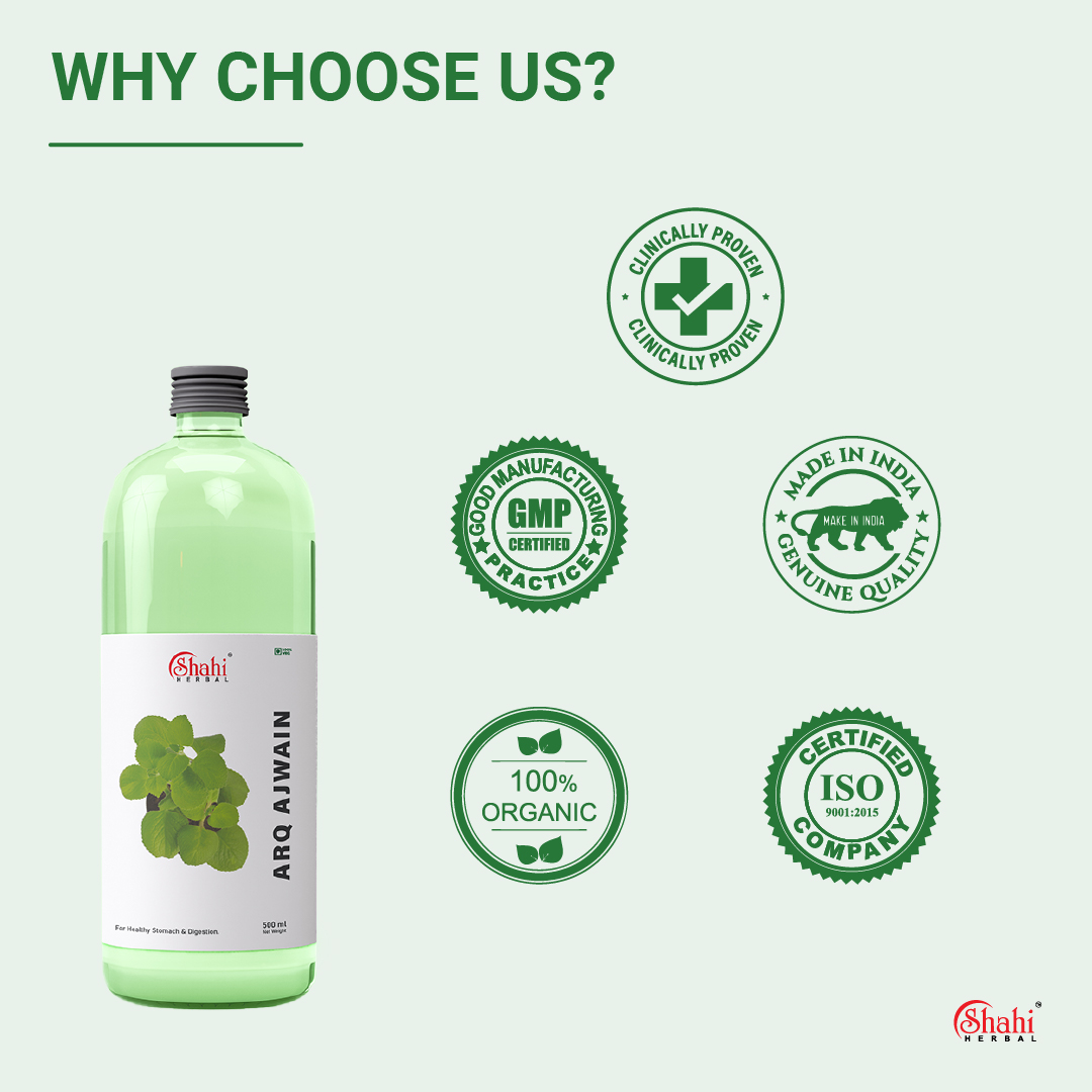 Shahi Herbal - Herbal Products - Arq Ajwain - why choose us