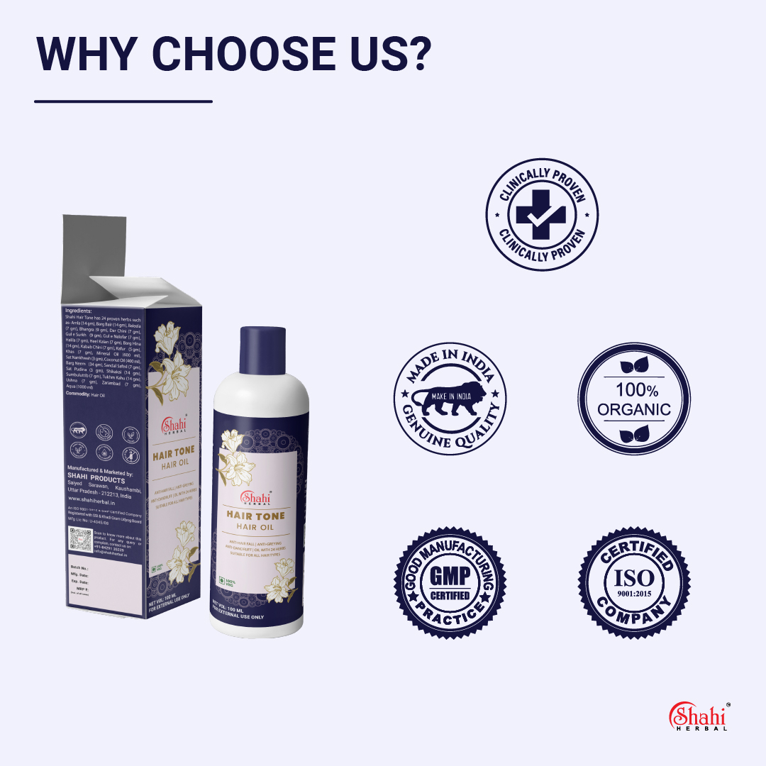 Shahi Herbal - Herbal Products - Hair Tone - why choose us