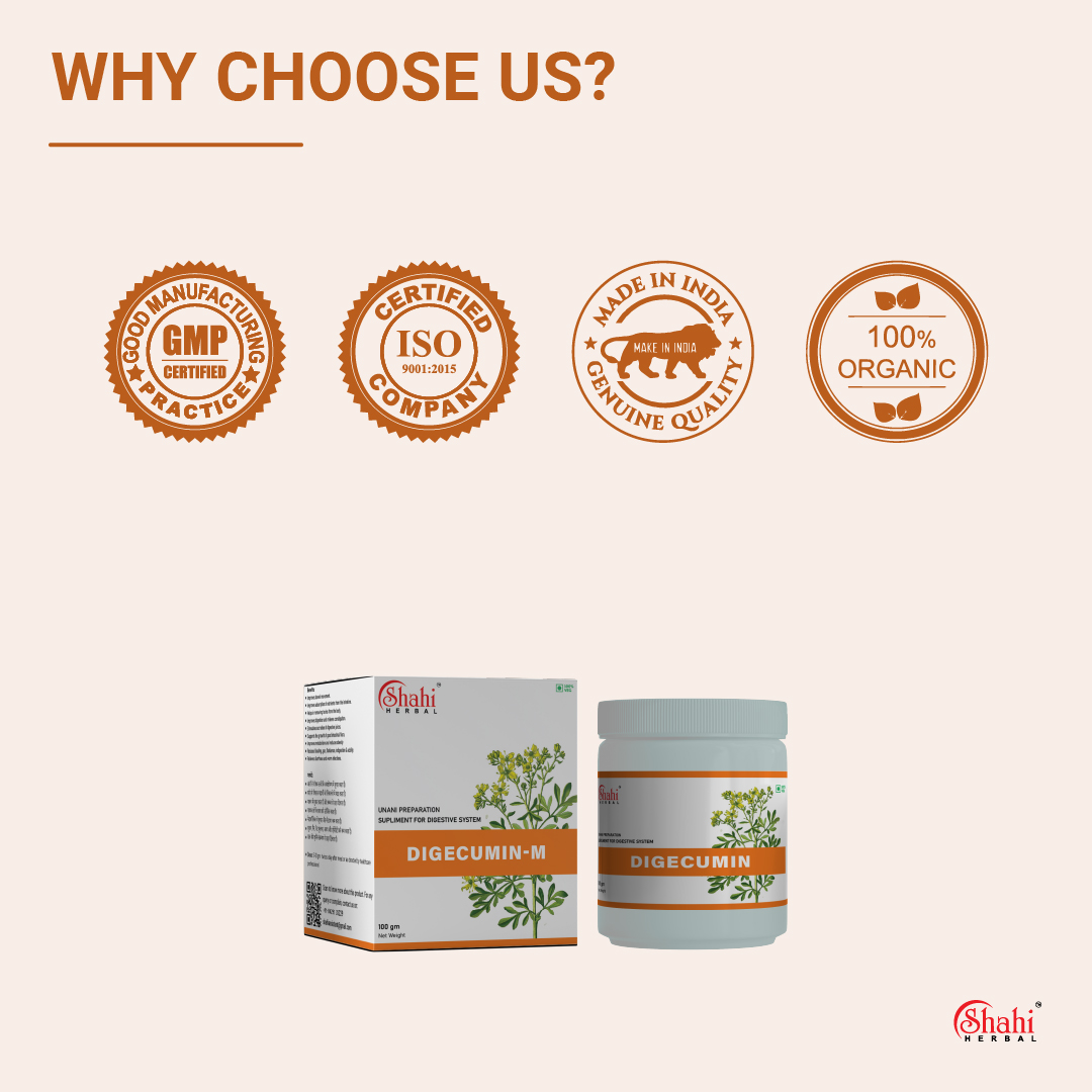 Shahi Herbal - Herbal Products - Digecumin M - why choose us