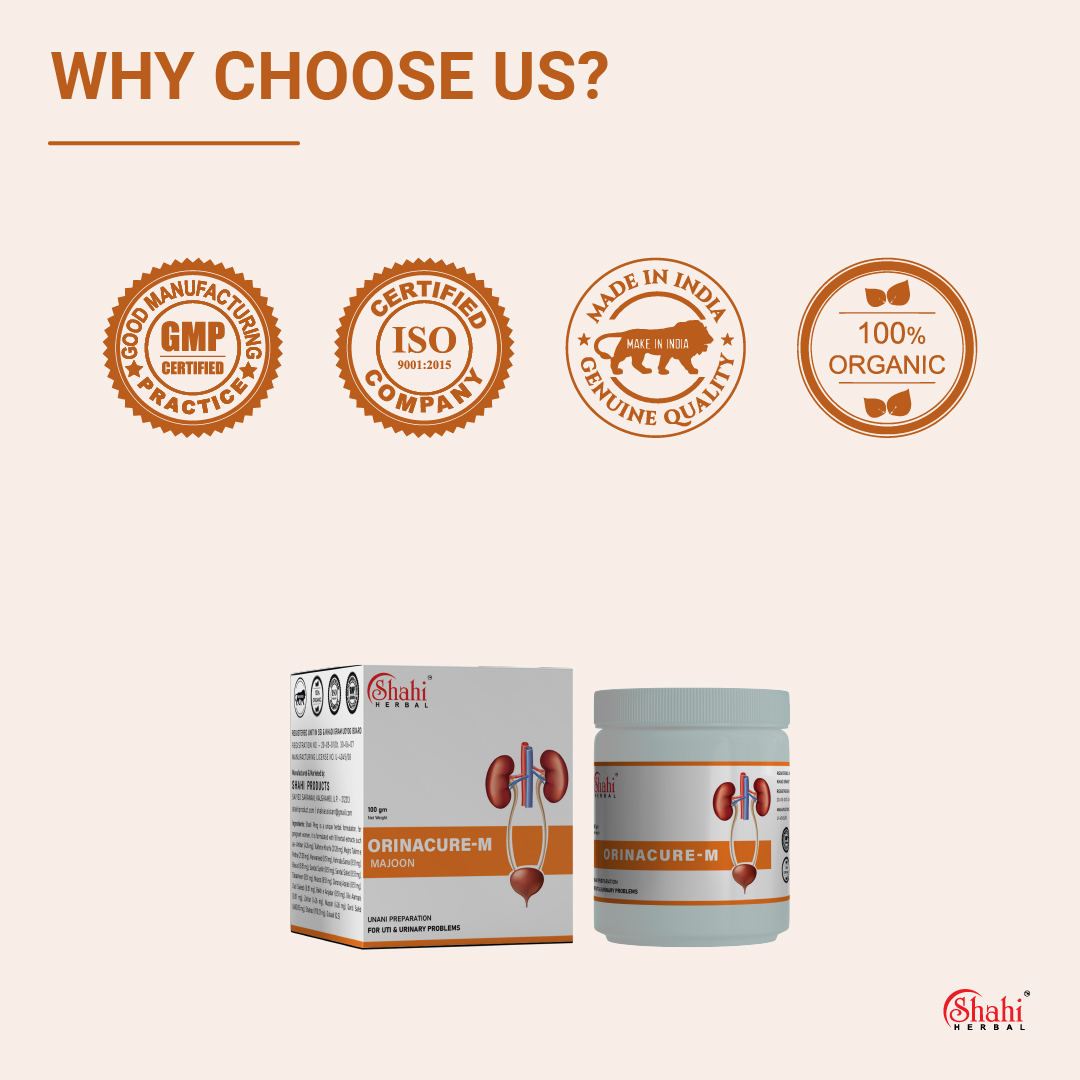 Shahi Herbal - Herbal Products - Orinacure M - why choose us