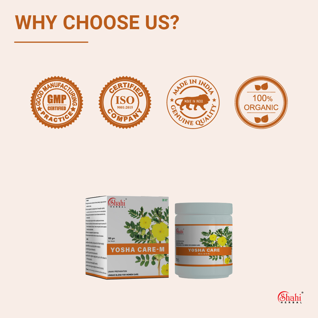 Shahi Herbal - Herbal Products - Yosha Care M - why choose us